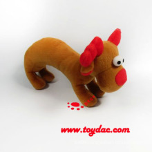 Plush Christmas Reindeer Rattle